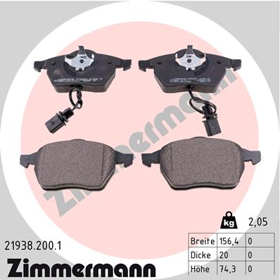 ZIMMERMANN Jarrupala, levyjarru 21938.200.1