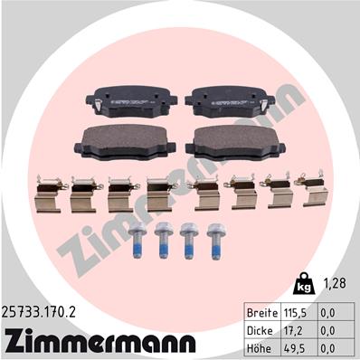 ZIMMERMANN Jarrupala, levyjarru 25733.170.2