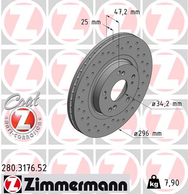 ZIMMERMANN Piduriketas 280.3176.52