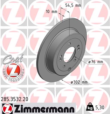 ZIMMERMANN Piduriketas 285.3532.20