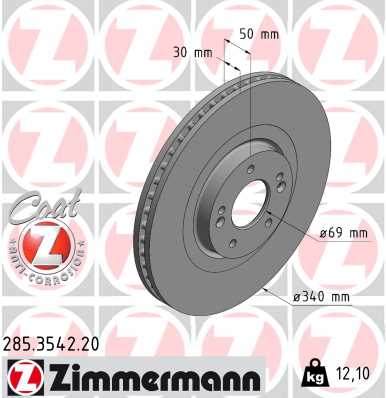 ZIMMERMANN Piduriketas 285.3542.20