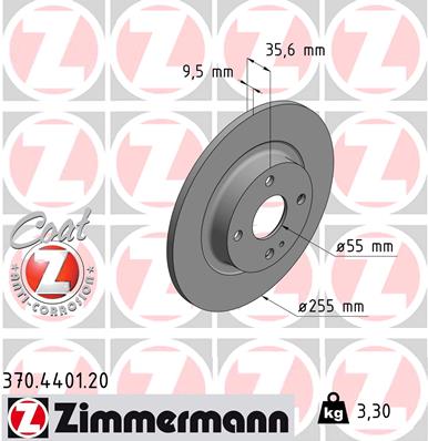 ZIMMERMANN Piduriketas 370.4401.20
