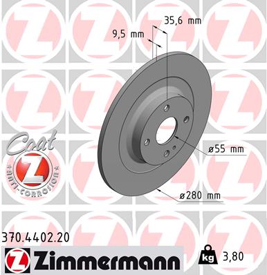 ZIMMERMANN Piduriketas 370.4402.20