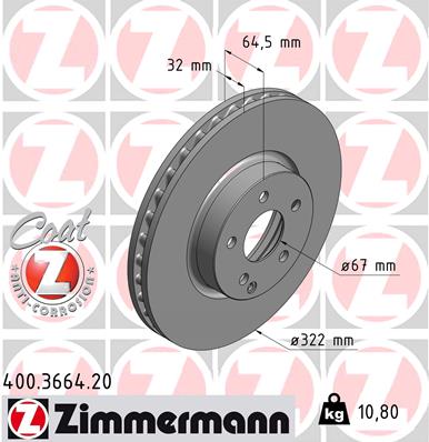 ZIMMERMANN Piduriketas 400.3664.20