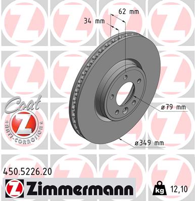 ZIMMERMANN Piduriketas 450.5226.20