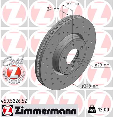 ZIMMERMANN Piduriketas 450.5226.52