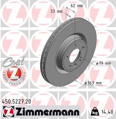 ZIMMERMANN Piduriketas 450.5227.20