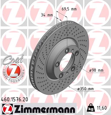 ZIMMERMANN Piduriketas 460.1576.20