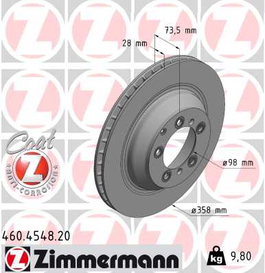 ZIMMERMANN Piduriketas 460.4548.20