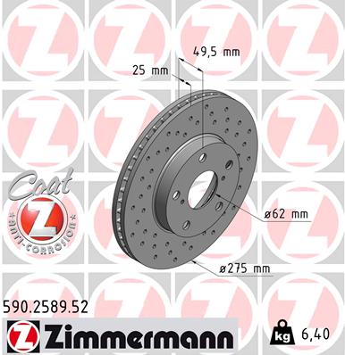 ZIMMERMANN Jarrulevy 590.2589.52