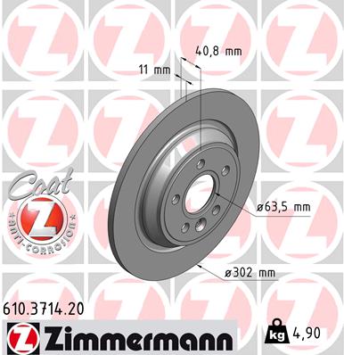 ZIMMERMANN Piduriketas 610.3714.20