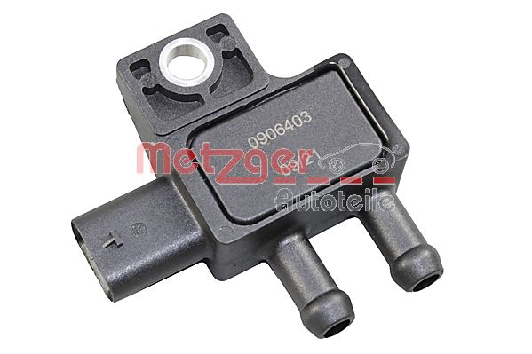 METZGER Sensor, avgastryck 0906403