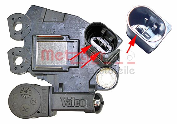 METZGER AUTOTEILE Generaatori pingeregulaator 2390079
