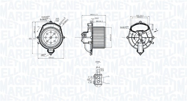 MAGNETI MARELLI Salongipuhur 069412266010