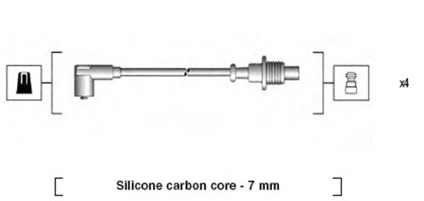 MAGNETI MARELLI Süütesüsteemikomplekt 941085150567