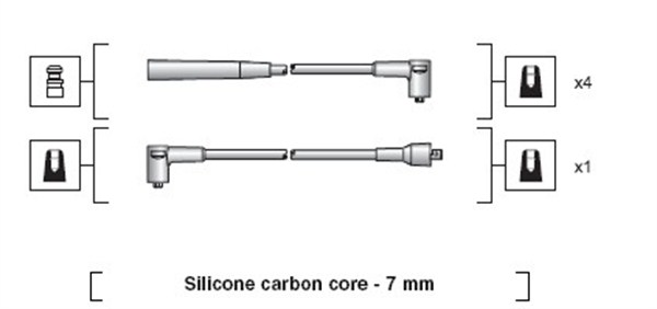 MAGNETI MARELLI Süütesüsteemikomplekt 941318111071
