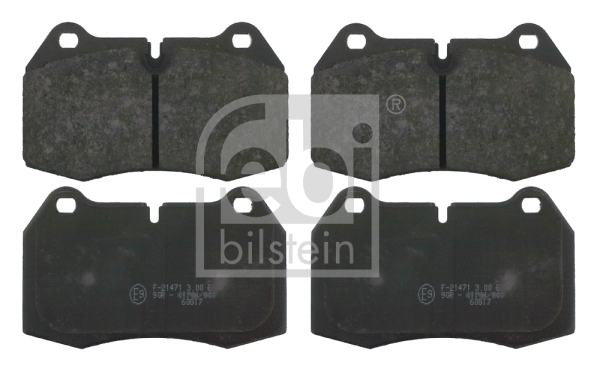 FEBI BILSTEIN Piduriklotside komplekt, ketaspidur 16109