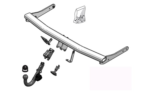 BRINK priekabos prikabintuvas 450600