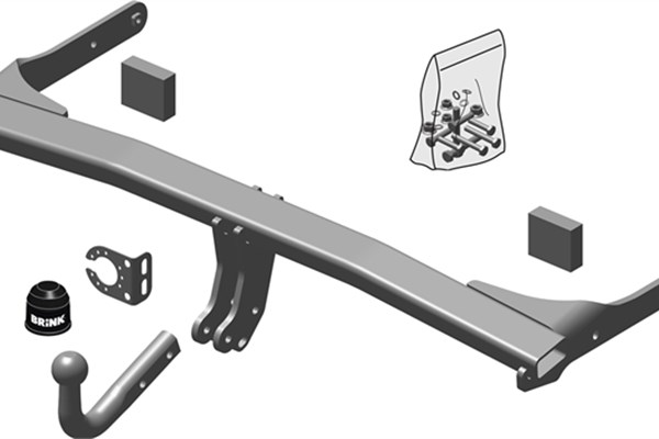 BRINK Släpfordonstillkoppling 539000