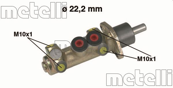 METELLI Pompa hamulcowa 05-0208