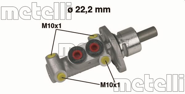 METELLI Pompa hamulcowa 05-0302