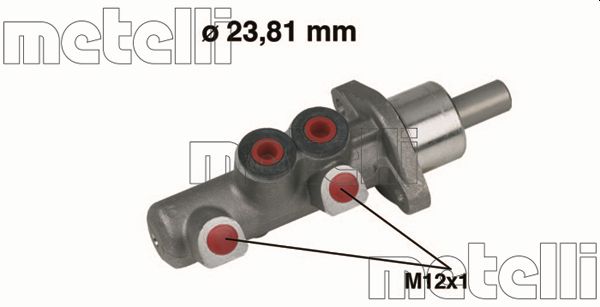 METELLI Jarrupääsylinteri 05-0367