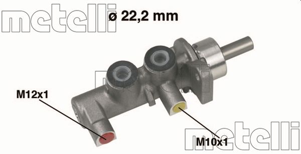 METELLI Huvudbromscylinder 05-0380