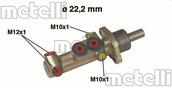 METELLI Piduri peasilinder 05-0417