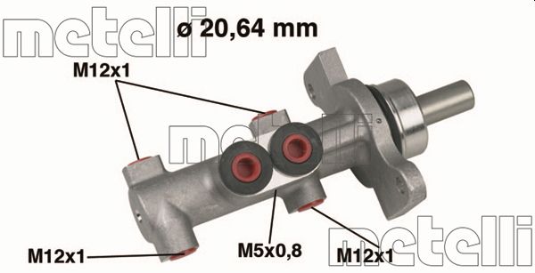 METELLI Piduri peasilinder 05-0422