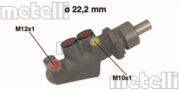 METELLI Piduri peasilinder 05-0478