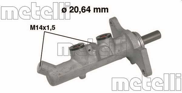 METELLI Jarrupääsylinteri 05-0593