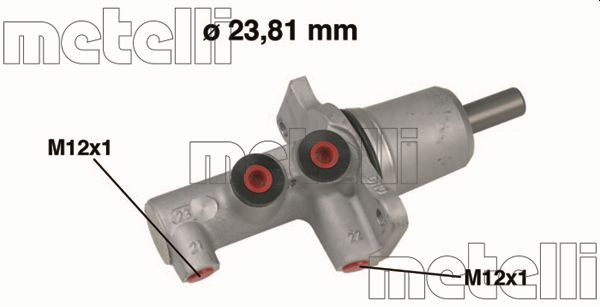 METELLI Pompa hamulcowa 05-0617
