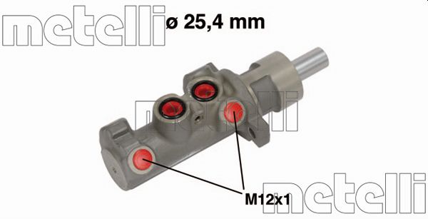 METELLI Huvudbromscylinder 05-0642