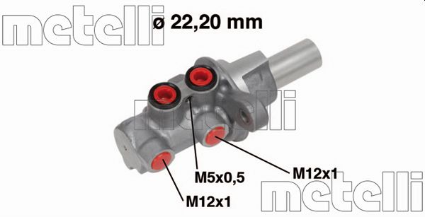 METELLI Piduri peasilinder 05-0686