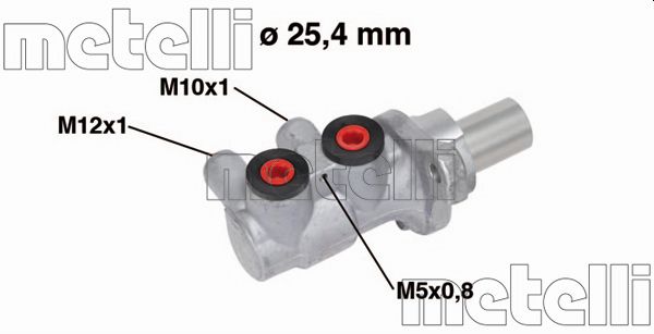 METELLI Jarrupääsylinteri 05-0717