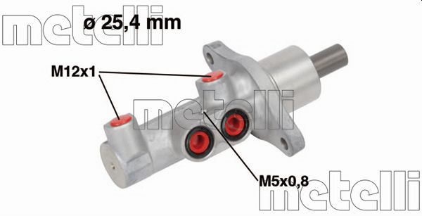 METELLI Huvudbromscylinder 05-0718