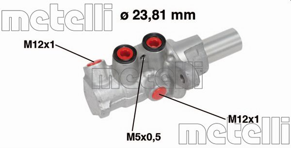 METELLI Pompa hamulcowa 05-0749