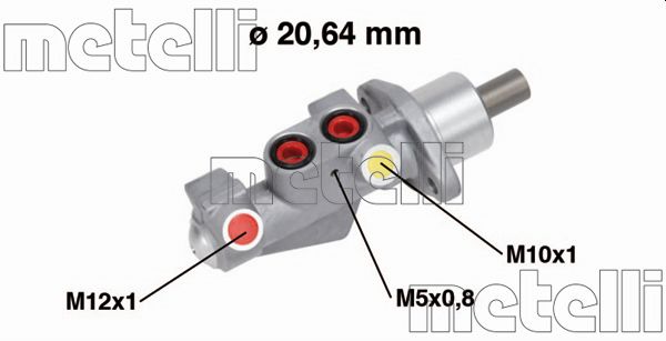 METELLI Piduri peasilinder 05-0750