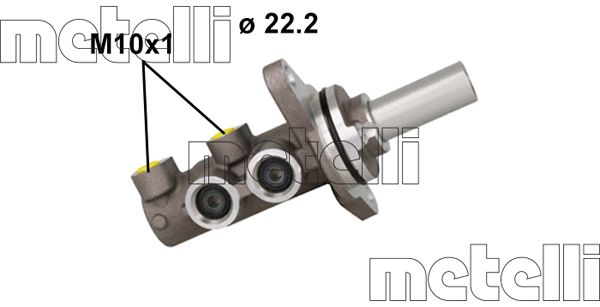 METELLI Jarrupääsylinteri 05-1165