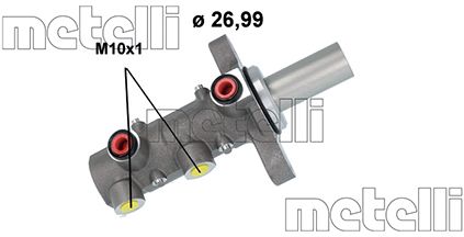 METELLI Piduri peasilinder 05-1167