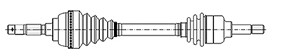 METELLI Wał napędowy 17-0799