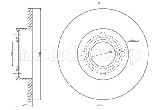 METELLI Piduriketas 23-0062