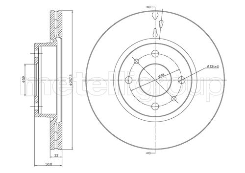 METELLI Piduriketas 23-0240