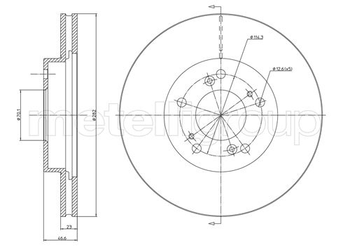 METELLI Piduriketas 23-0503C