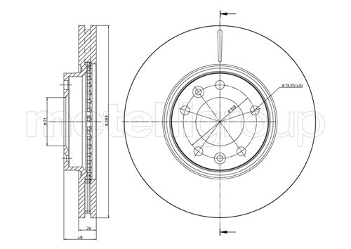 METELLI Piduriketas 23-0794C