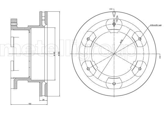 METELLI Piduriketas 23-0990