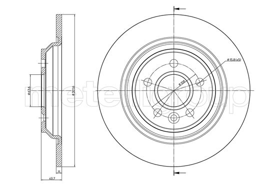 METELLI Piduriketas 23-0992C
