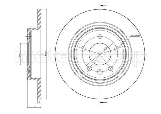 METELLI Piduriketas 23-1004C