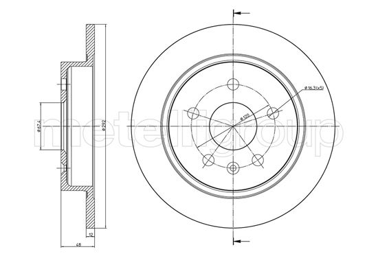 METELLI Piduriketas 23-1008C