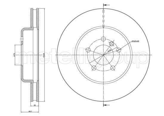 METELLI Piduriketas 23-1268C